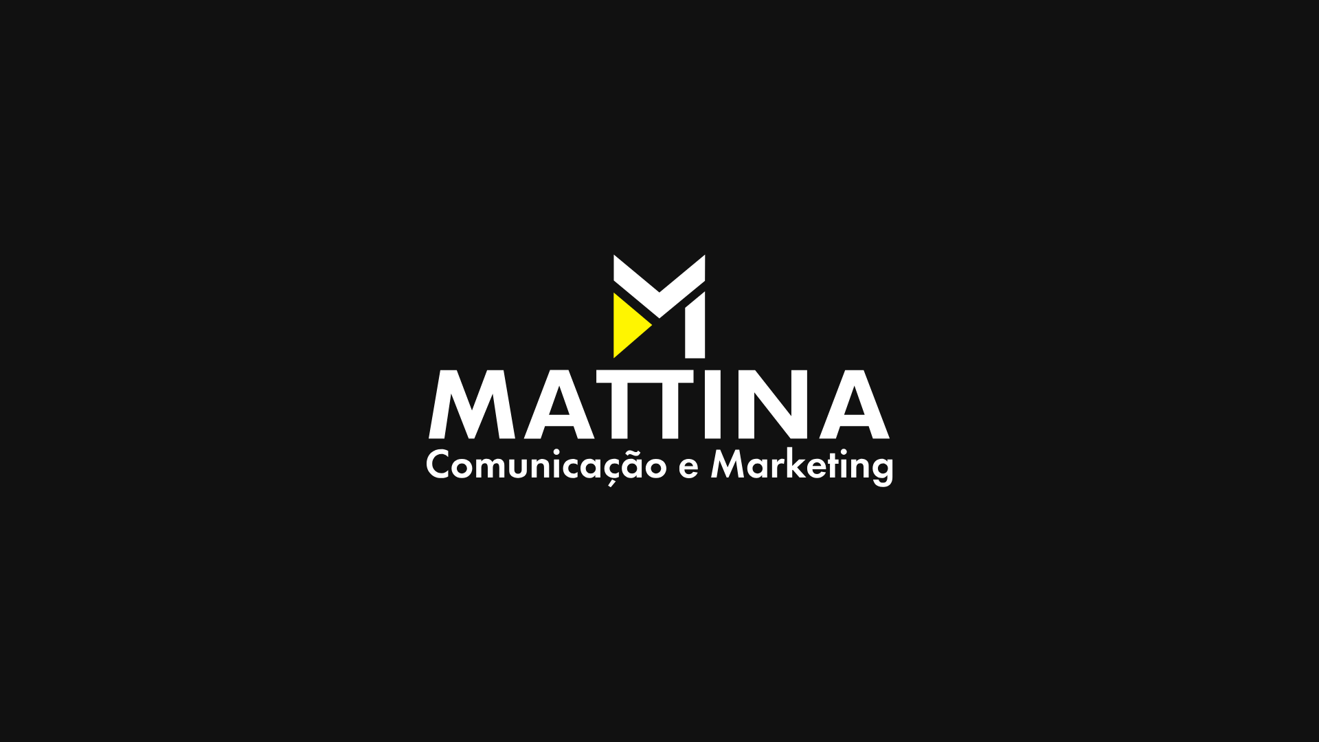 Identidade visual da Mattina Comunicacao e Marketing